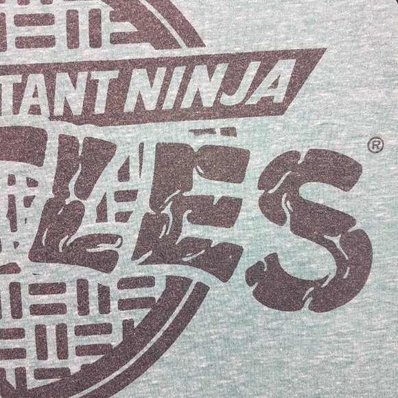 Vintage NICKLEODEON Teenage Mutant Ninja Turtles Tee Shirt Medium US M Green - Picture 7 of 10